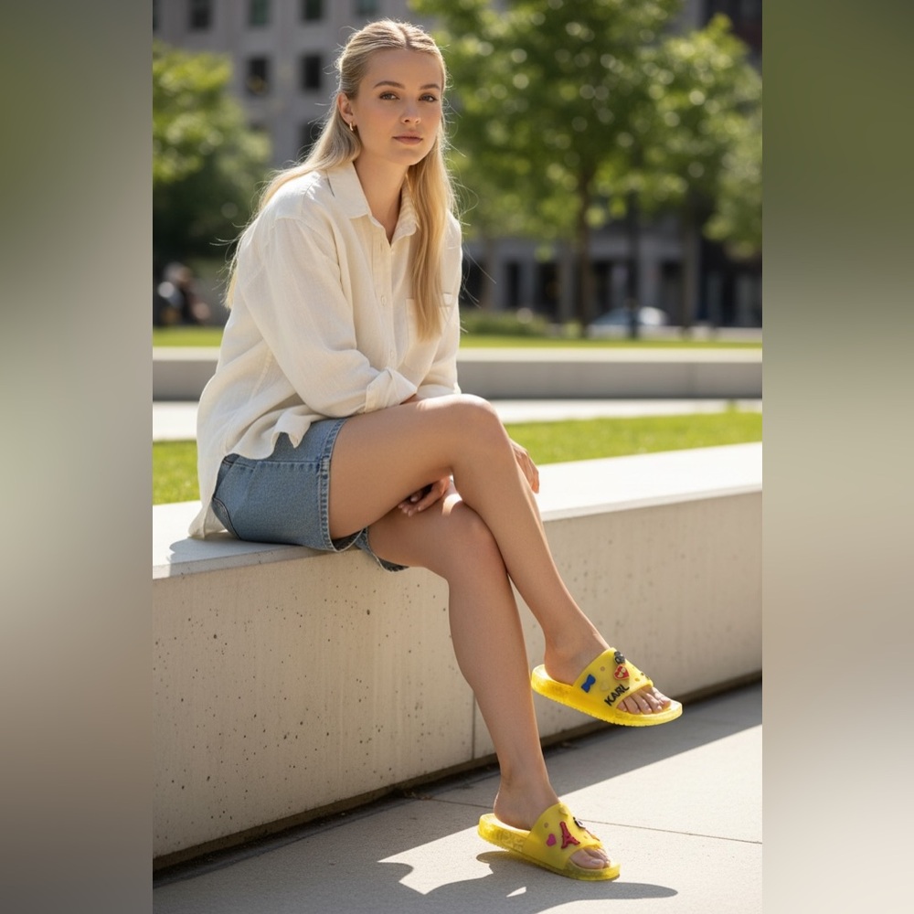 🆕{Karl Lagerfeld} THEA Sandals